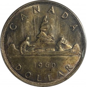 Canada 1960 Silver Dollar