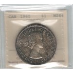 Canada 1960 Silver Dollar