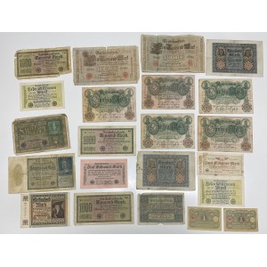 Germany Banknote Lot (22 Pieces)