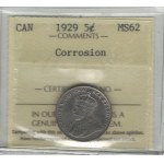 Canada 1929 5 Cents