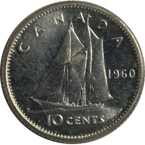 Canada 1960 10 Cents