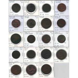 Canada Upper Canada Colonial Token Bulk Lot (19 Pieces)