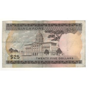 Singapore 1972 $25 Banknote