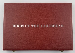 Birds of the Carribean 1988 6 Silver Proof Coin Set