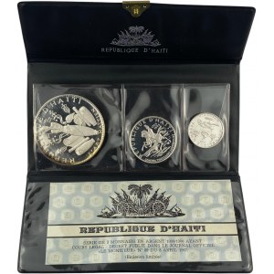 Haiti 1968 Three Coin Set