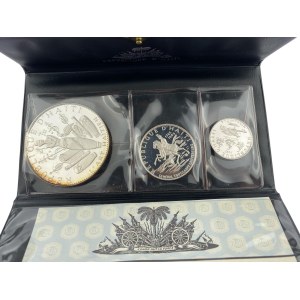 Haiti 1968 Three Coin Set