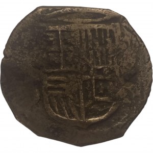 Mexico Cob 4 Reales Lucayan Beach Shipwreck in Spink Box
