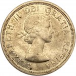 Canada 1955 Silver Dollar Arnprior with Die Crack