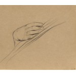 Włodzimierz TETMAJER (1862-1923), Outline of a female figure, ca. 1900