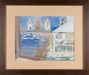 Emmanuel MANÉ-KATZ (1894-1962), Pejzaż nadmorski, 1961