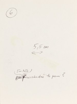 Gwidon MIKLASZEWSKI (1912-1999), Nie przeszkadza to Pani?