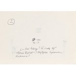 Gwidon MIKLASZEWSKI (1912-1999), Coś takiego! W środę był Dzień Kobiet! Najlepsze życzenia, Kochanie!