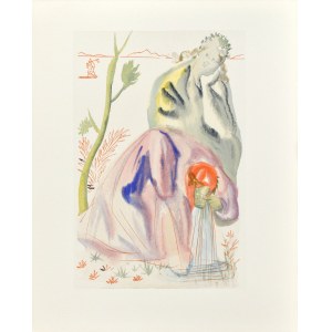 Salvador DALI (1904-1989), La Divine Comédie - Le Purgatoire (Očistec) - Chant XXI, 1963.