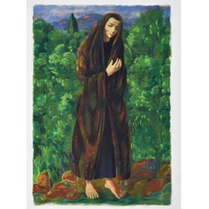 Moses KISLING (1891-1953), Beggar woman