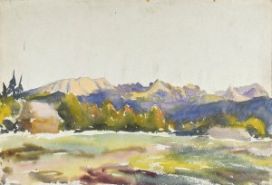 Władysław SERAFIN (1905-1988), Pejzaż górski jesienią