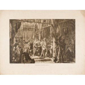 Jan MATEJKO (1838 - 1893), Coronation of the first king