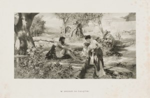 Henryk SIEMIRADZKI (1843-1902), W drodze do świątyni