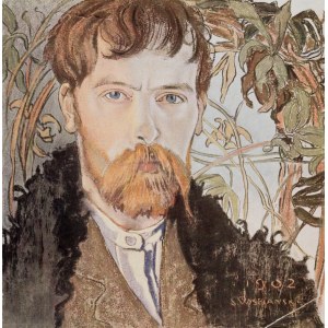Stanisław WYSPIAŃSKI (1869-1907), Portret własny