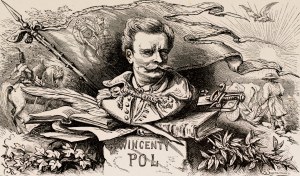 Juliusz KOSSAK (1824-1899), Wincenty Pol, winieta do Mohorta