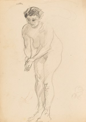 Kasper POCHWALSKI (1899-1971), Portret dziewczyny, 1953