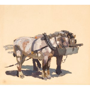 Ludwik MACIĄG (1920-2007), Konie