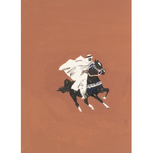 Ludwik MACIĄG (1920-2007), Arab on horseback