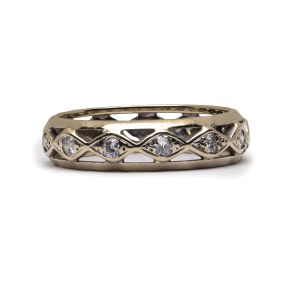 Diamond ring, 2nd half of 20th century.