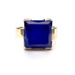 Sygnet z lapis lazuli, 2 poł. XX w.