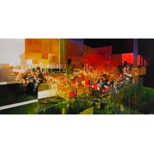 Robert Proch TONE (1986 Bydgoszcz - 2019 ), Forest Panic II, 2017