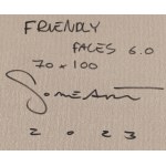 Someart (b. 1988), Friendly Faces 6.0, 2023
