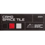 Invader (ur. 1969), Camo Space Tile, zestaw 4 sztuk , 2024