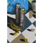 LORAK YO (nato nel 1996, Katowice), Natura morta con banane, 2022