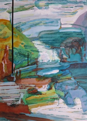 Dariusz PIEKUT (ur. 1959), Pejzaż III, 1995