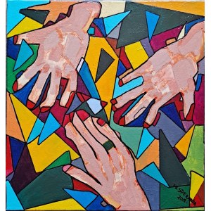 Beata MAJCHRZAK (née en 1971), Fragments de gestes, 2019