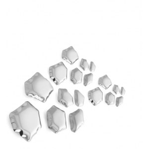 Oskar Zięta Pebbles 18 Set Inox Cat.price 9000zł