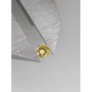 NATURAL DIAMOND 0.13 CT Si1 SILENT FLUORESCENCE PRICE $787 USD.BIDDING