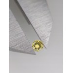NATURAL DIAMOND 0.13 CT Si1 SILENT FLUORESCENCE PRICE $787 USD.BIDDING