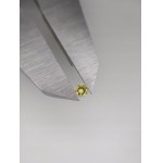 NATURAL DIAMOND 0.13 CT Si1 SILENT FLUORESCENCE PRICE $787 USD.BIDDING