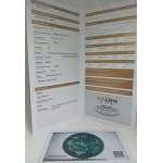 NATURAL DIAMOND 0.40 CT. BIDDING FROM 500 ZŁ CERTIFICATE
