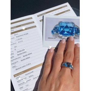 18 CT GOLD 8 GRAM RING. VALUATION: $3690 USD. NATURAL DIAMONDS VS.