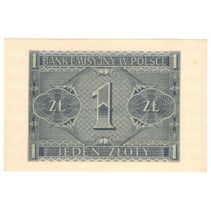 Generalne Gubernatorstwo, 1 złoty 1940 - seria C