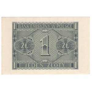 Generalne Gubernatorstwo, 1 złoty 1941 - seria AA