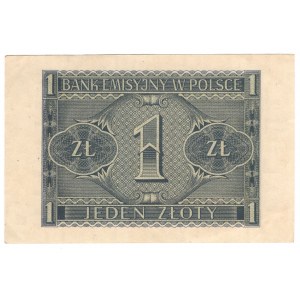 General Government, 1 zloty 1941 - AE series