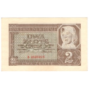 Generalne Gubernatorstwo, 2 złote 1940, seria B