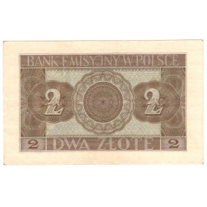 Generalne Gubernatorstwo, 2 złote 1940, seria B
