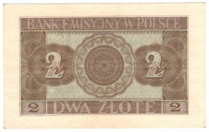 General Government, 2 zloty 1940, series B