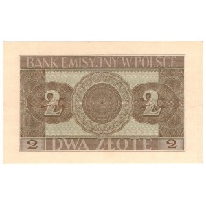 Gouvernement général, 2 zlotys 1940, série C