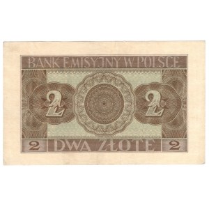 Generalne Gubernatorstwo, 2 złote 1940, seria D