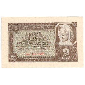 General Government, 2 gold 1941, AC series