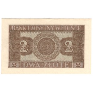 General Government, 2 zloty 1941, AD series